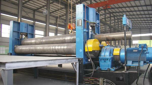 W11SNC50×3000数显三辊卷板机